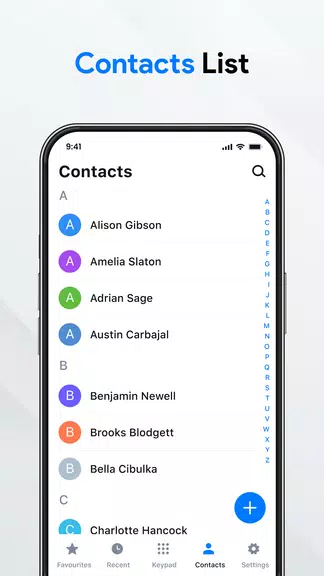 Contacts & Phone Call Screenshot4