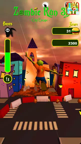 Zombie Run 3D - City Escape Screenshot2