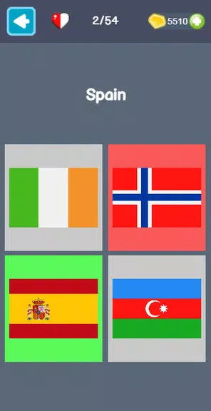 Guess Flags and Countries Quiz Screenshot2