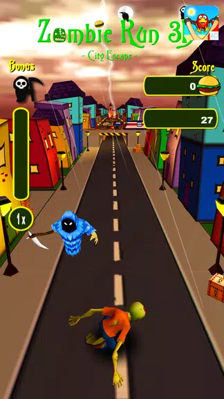 Zombie Run 3D - City Escape Screenshot4