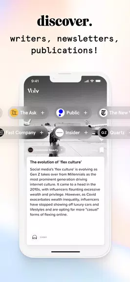 Volv AI-Powered News Summaries Screenshot3