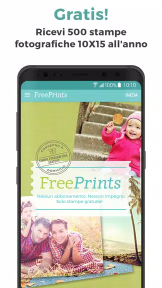 FreePrints Stampe fotografiche Screenshot1