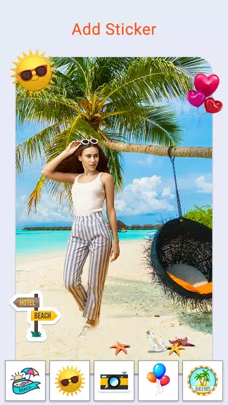 Beach Photo Background Editor Screenshot4