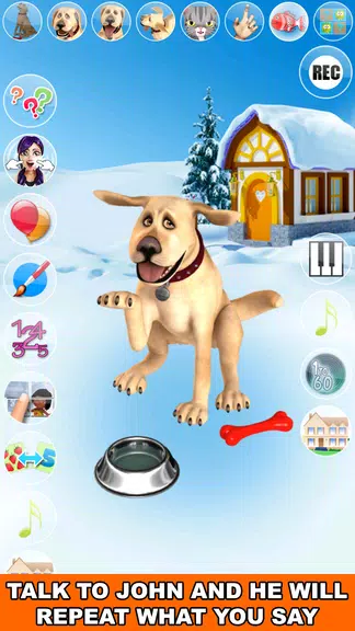 Talking John Dog Frozen City Screenshot1