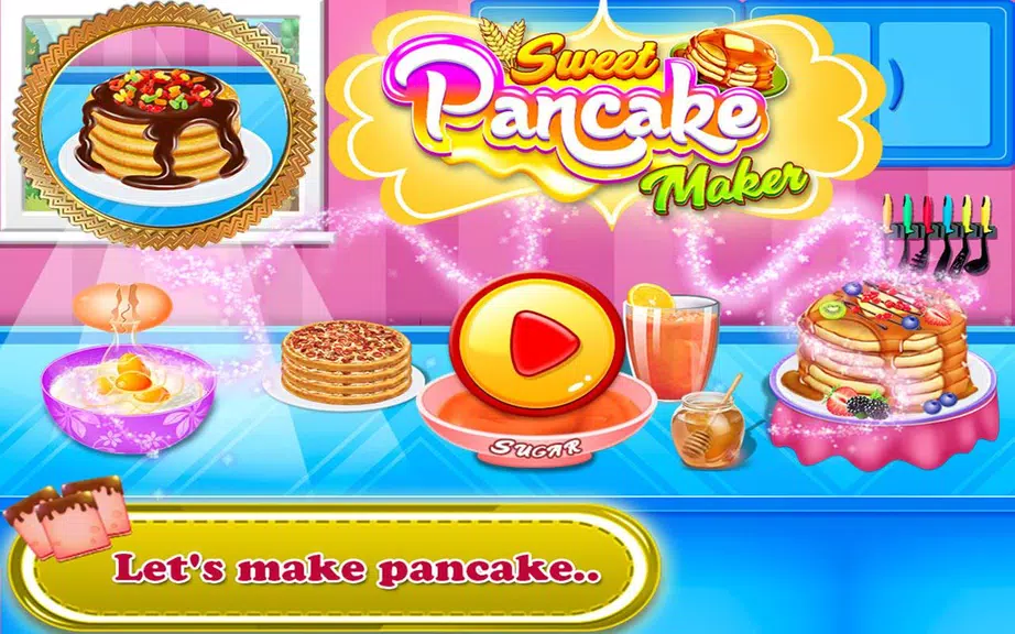 Sweet Pancake Maker Game Screenshot1