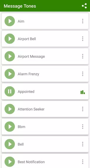 Message tones Screenshot1