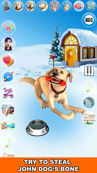 Talking John Dog Frozen City Screenshot3