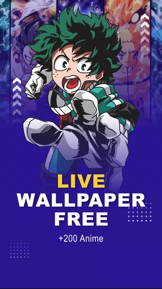 Anime Live Wallpaper 4K/3D Screenshot1