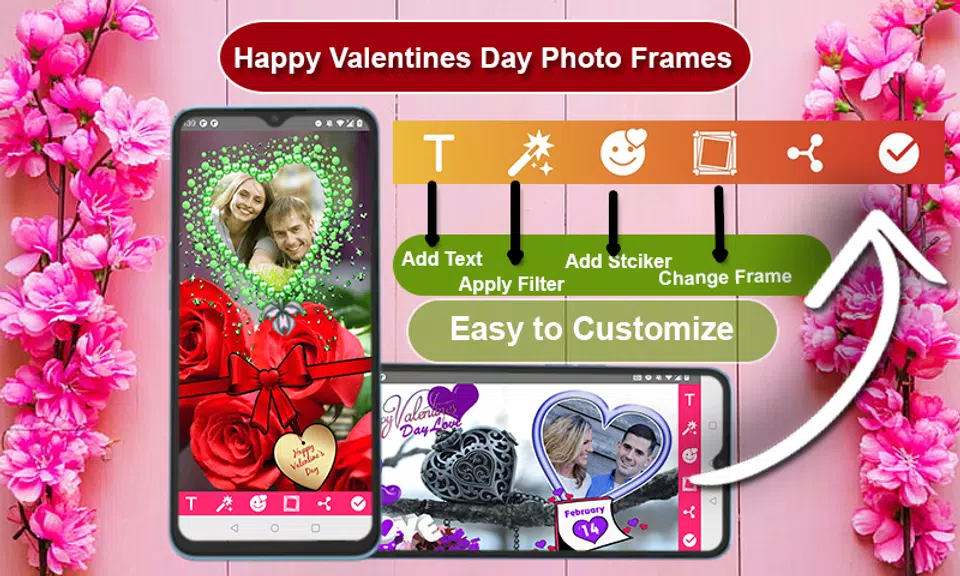 Happy Valentines Photo Frames Screenshot4