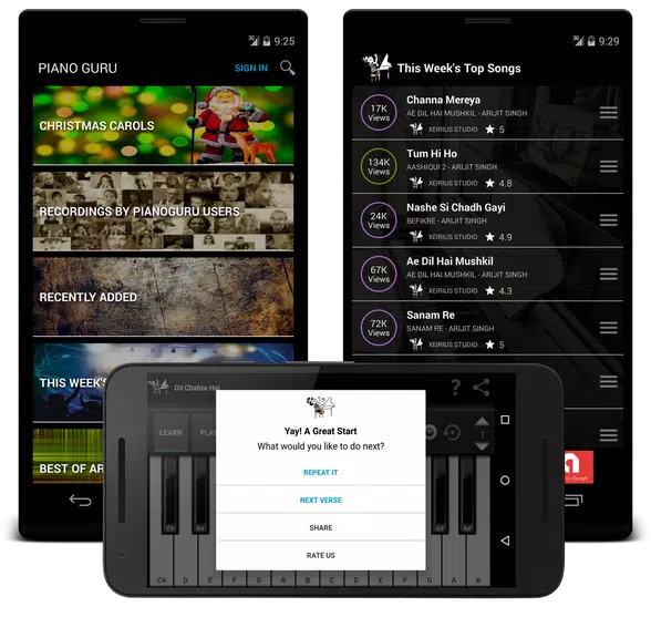 PianoGuru : Learn Indian Songs Screenshot1