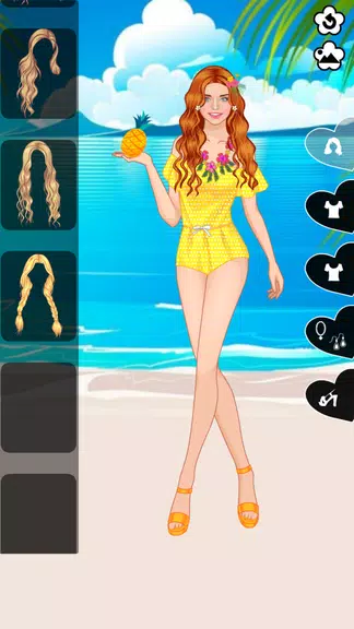 Floral Summer dress up game Screenshot4