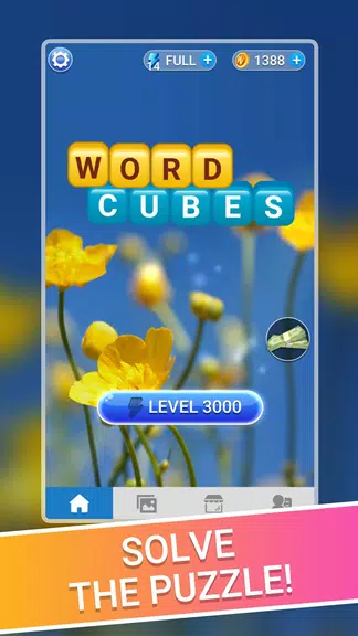 Word Cubes - Fun Puzzle Game Screenshot1