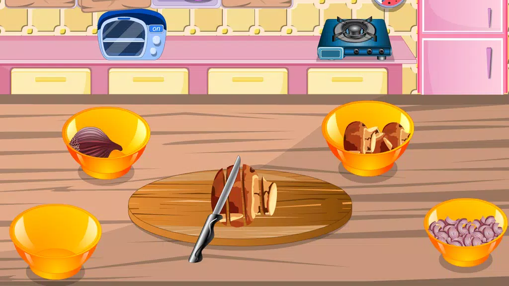 girls games cooking fast food Screenshot1