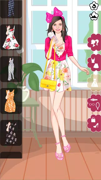 Floral Summer dress up game Screenshot3