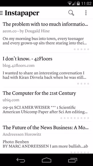 Instapaper Screenshot1