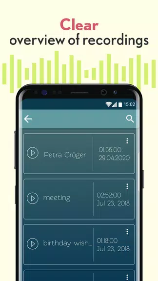 Voice Recorder: Memos & Audio Screenshot4