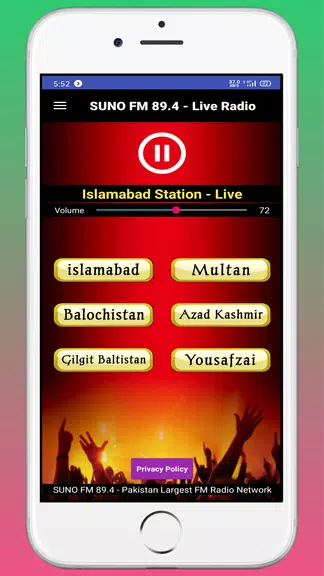 Suno FM 89.4 Radio Pakistan Screenshot2