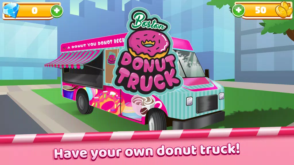 Boston Donut Truck: Food Game Screenshot1