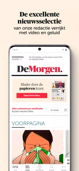 De Morgen: nieuws & duiding Screenshot2