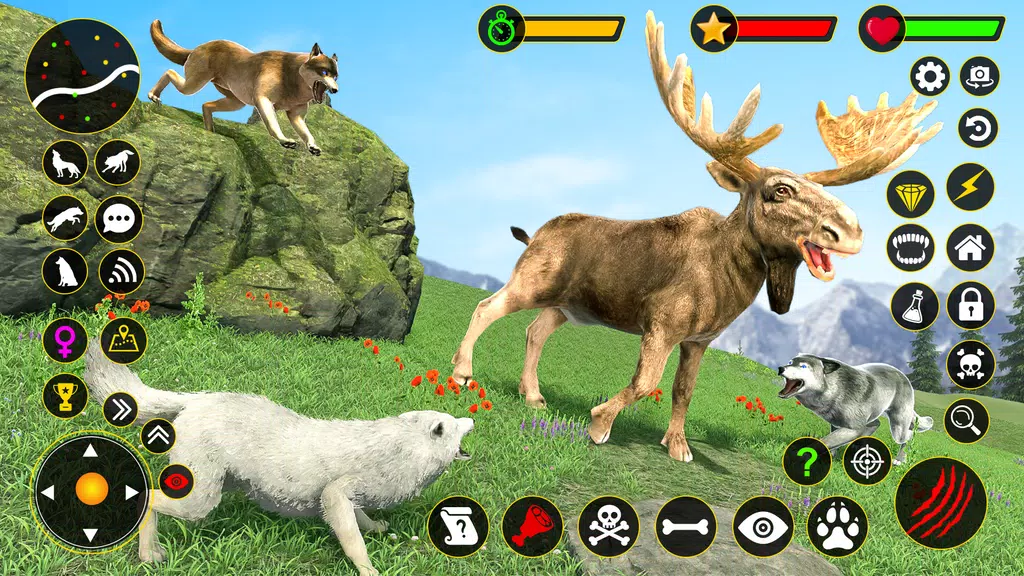 The Wolf Simulator: Wild Game Screenshot3