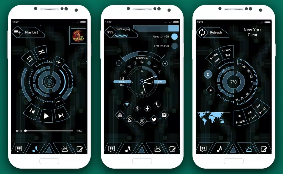 Posh Launcher 2 - AppLock Screenshot2