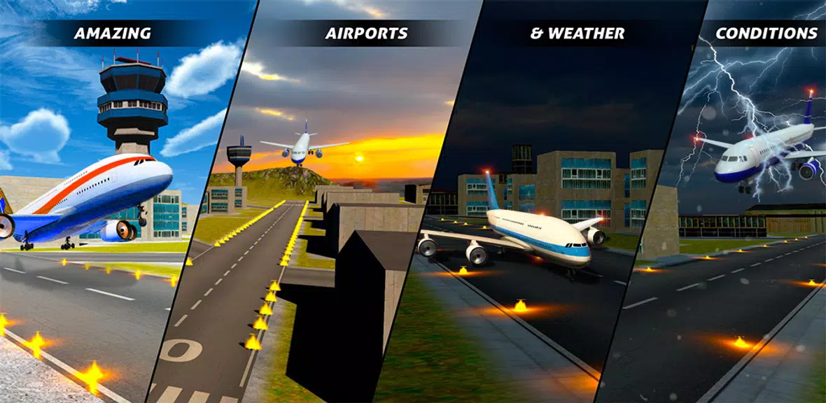 Flight Simulator 3D Plane Game Screenshot2