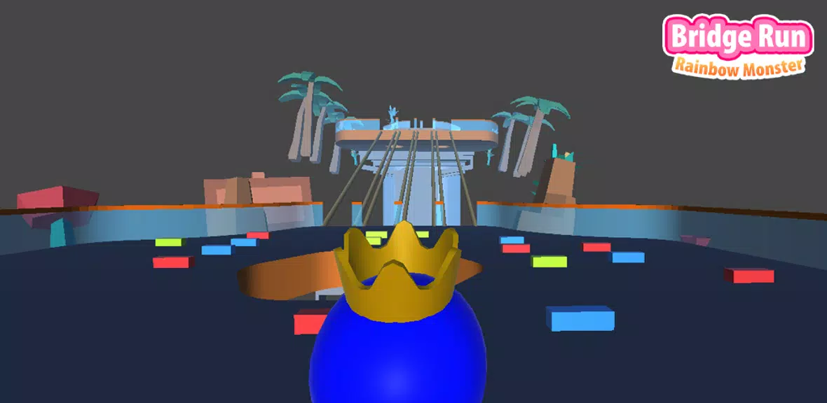 Bridge Race: Rainbow Monster Screenshot3