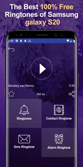 Galaxy S20 Ultra Ringtones Screenshot1