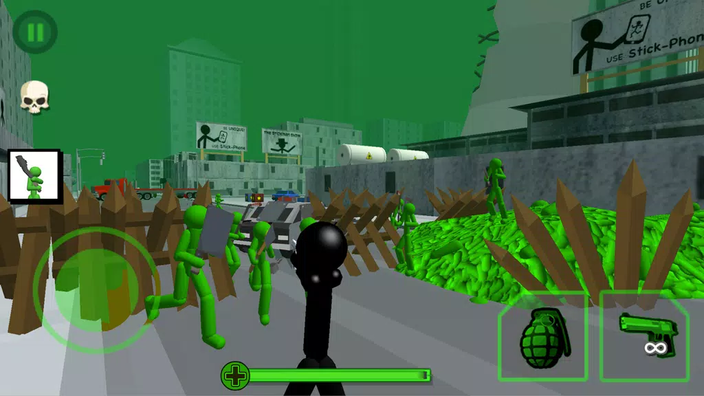 Stickman Zombie Shooting 3D Screenshot2