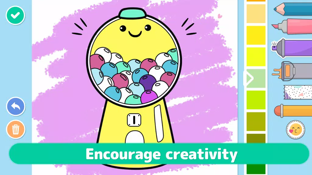 Coloring games for kids Learn Screenshot3