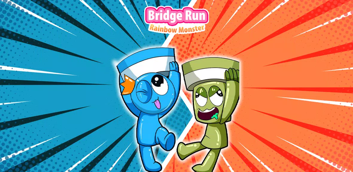 Bridge Race: Rainbow Monster Screenshot1