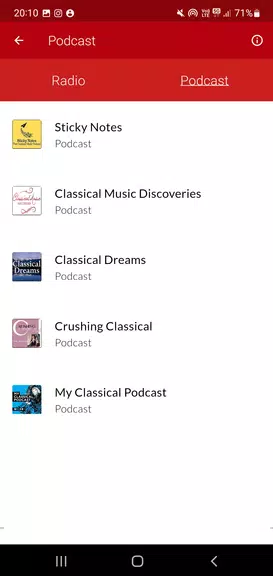 Radio Classic FM Screenshot2