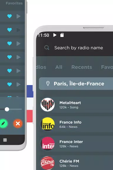 French Live Radios FM & Online Screenshot3