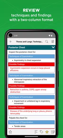 Bates' Physical Examination Screenshot3