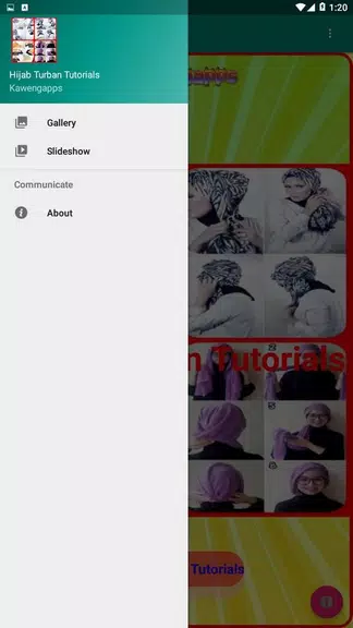 Hijab Turban Tutorials Screenshot2