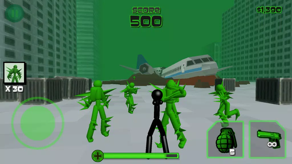 Stickman Zombie Shooting 3D Screenshot4