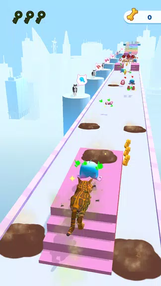 Cats run 3D Screenshot2