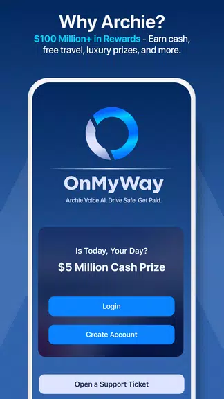 OnMyWay: 100 Million Rewards Screenshot1