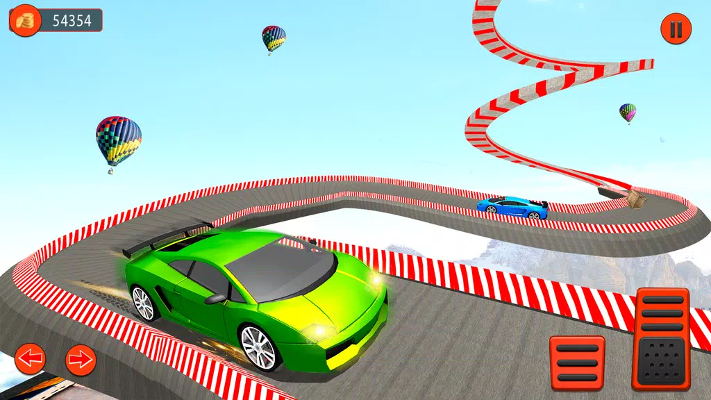 Crazy Superhero Stunt Car Game Screenshot2