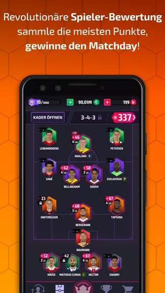 kicker Matchday Fußballmanager Screenshot2