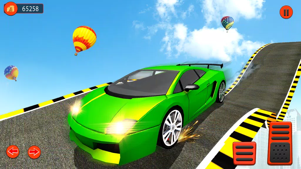 Crazy Superhero Stunt Car Game Screenshot3