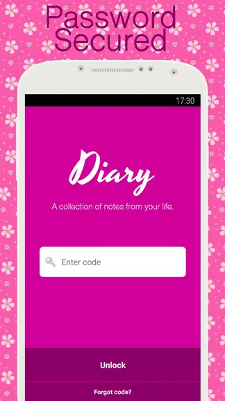 Diary with lock Screenshot1