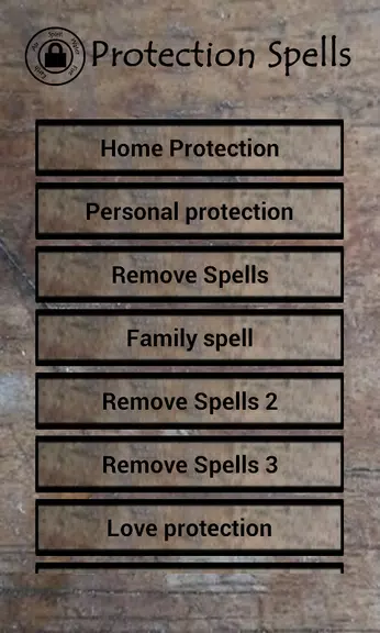 Protection Spells Screenshot1