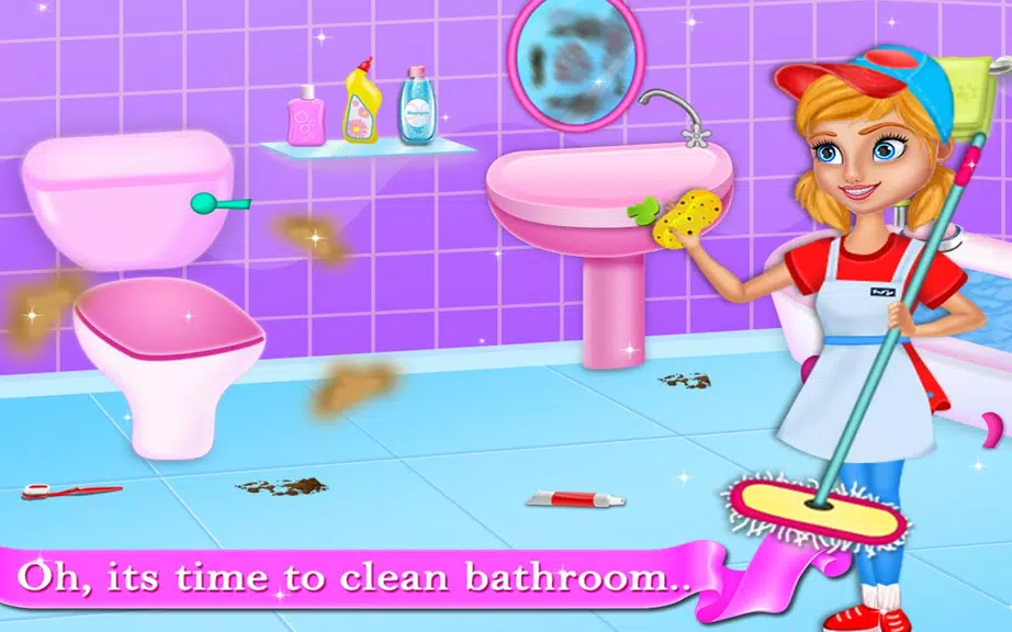 Kids Hotel Room Cleaning game Screenshot3