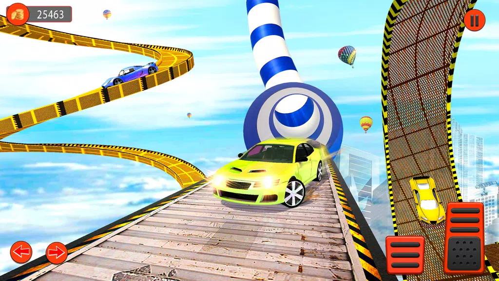 Crazy Superhero Stunt Car Game Screenshot1