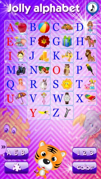 Alphabet, numerals and collars Screenshot1