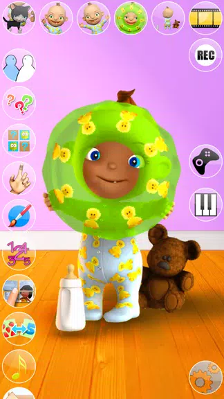 Talking Baby Games with Babsy Screenshot4