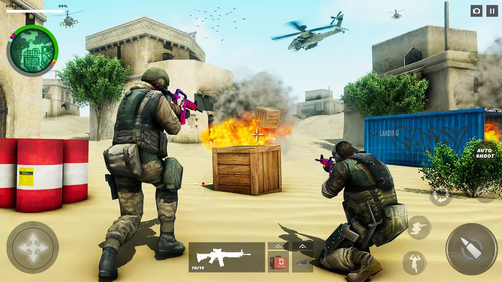 Commando Strike Shooting Games Screenshot3