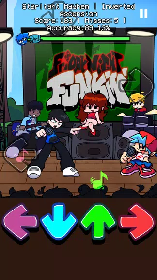 Starlight mayhem music battle FNF Screenshot4