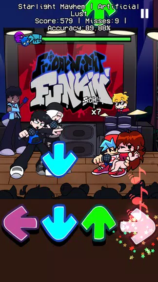 Starlight mayhem music battle FNF Screenshot3